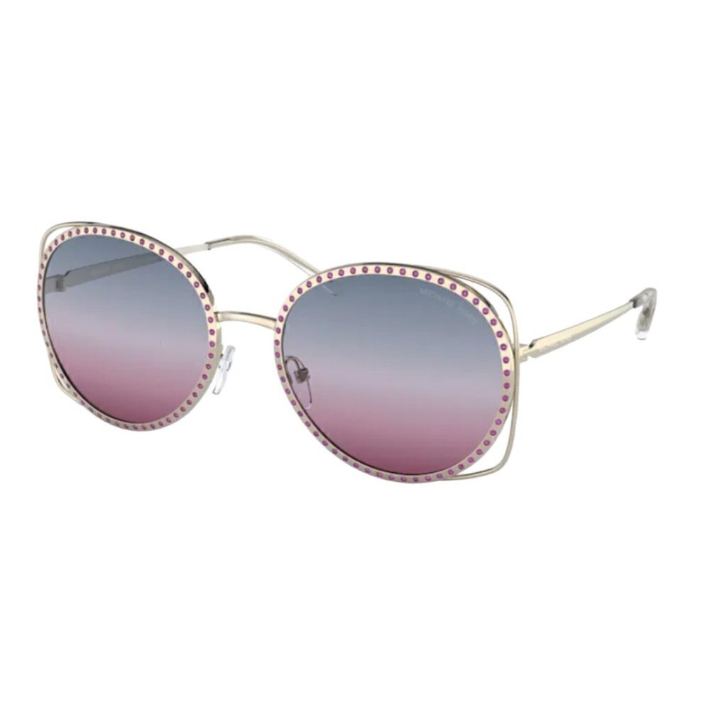 Michael Kors Rialto 1118b Sunglasses, Light Gold, New, With Hard Case